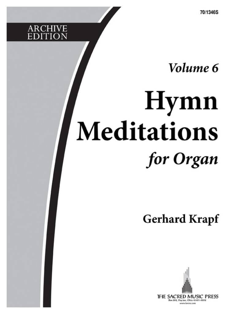Hymn Meditations For Organ, Vol. 6